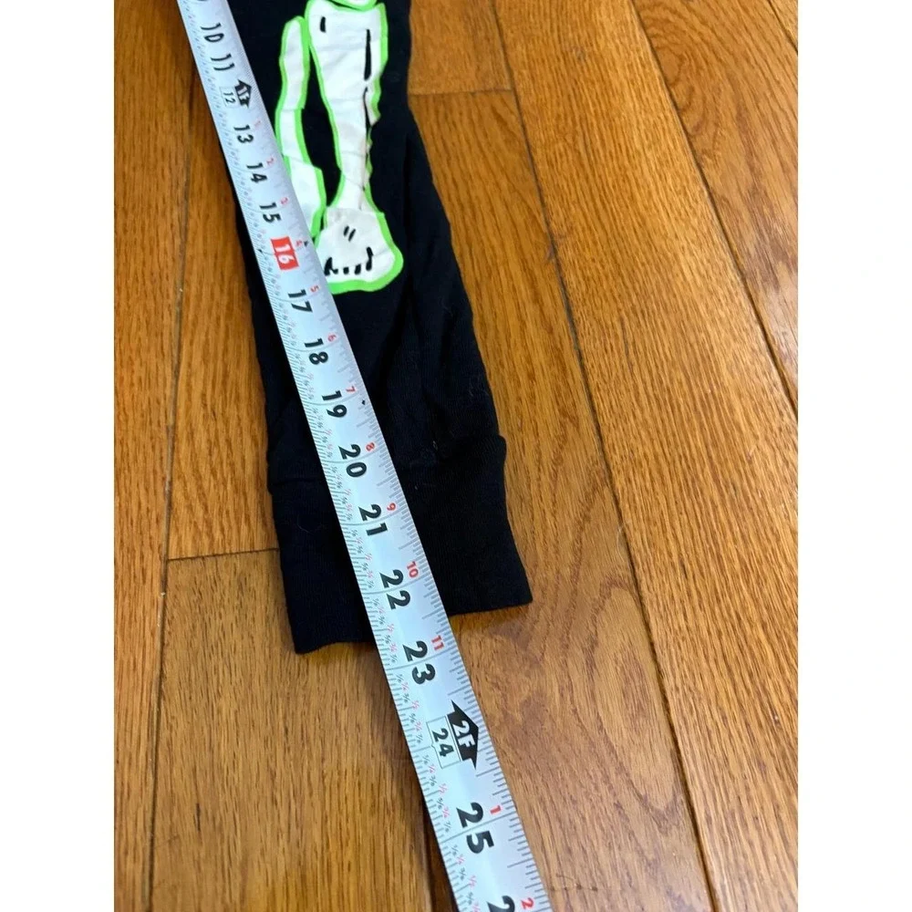 Old Navy Kids Unisex L 10 Skeleton Glow in the Dark Pajamas One Piece Costume